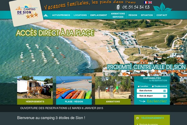 Site using Sev-actus-ot plugin