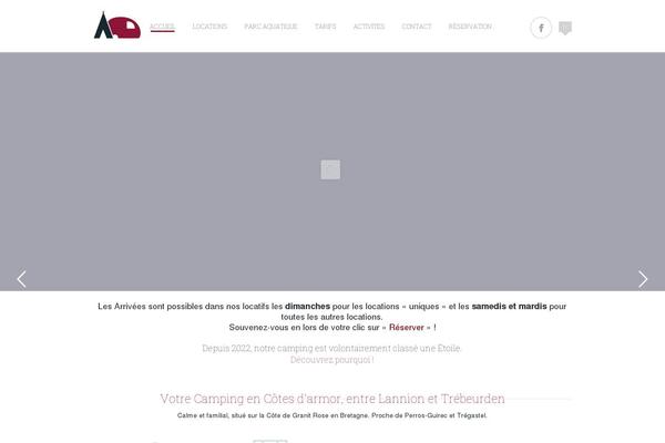 Anchor theme site design template sample