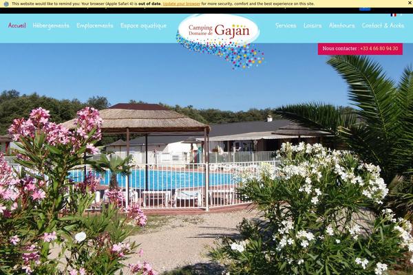 Fcx2 theme site design template sample