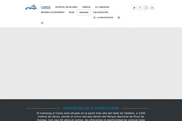 Anchor-child theme site design template sample