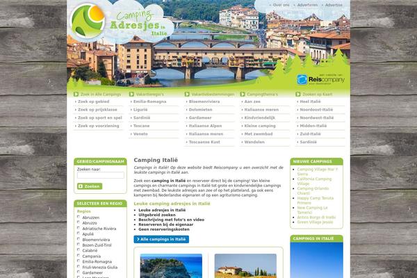 campingitalie.eu site used Camping