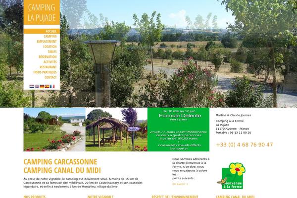 SimplePress theme site design template sample