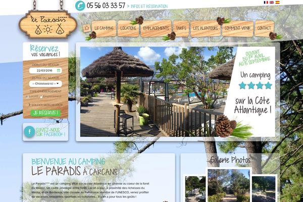 Site using Cim-campsite-plan plugin