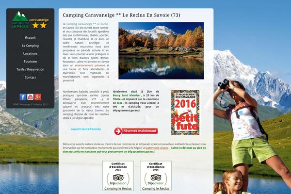 campinglereclus.com site used Photo Book