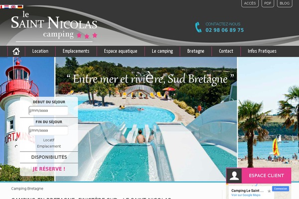 Inspire theme site design template sample