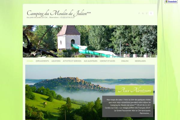 Divi theme site design template sample