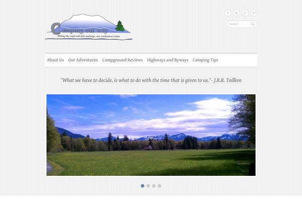 Clean Retina theme site design template sample