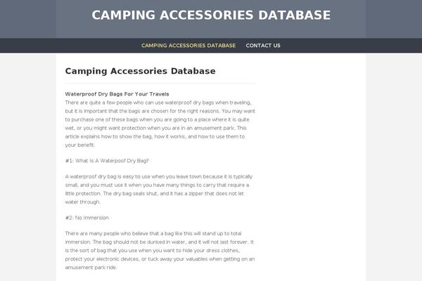 Campus theme site design template sample
