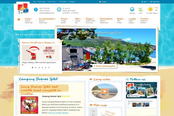 Cs theme site design template sample