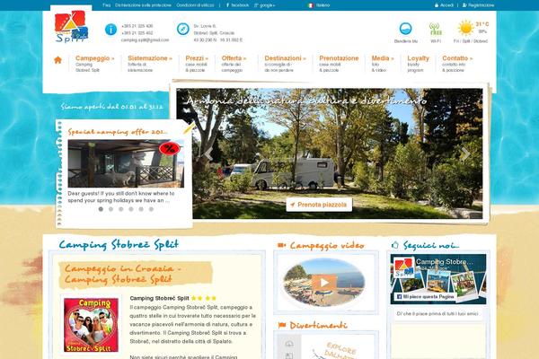 Cs theme site design template sample