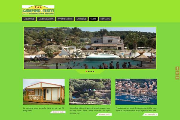Parabola theme site design template sample