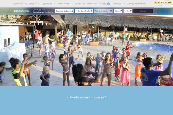 Blank theme site design template sample