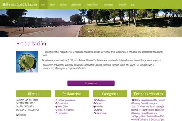 Tk theme site design template sample
