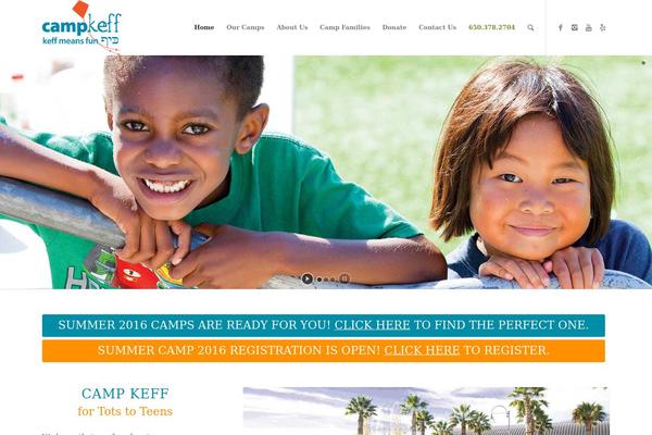 campkeff.org site used Camp-keff-2024