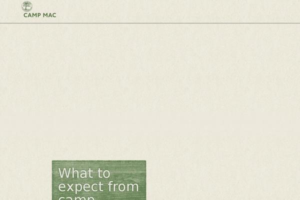 campmac.com site used Campmac