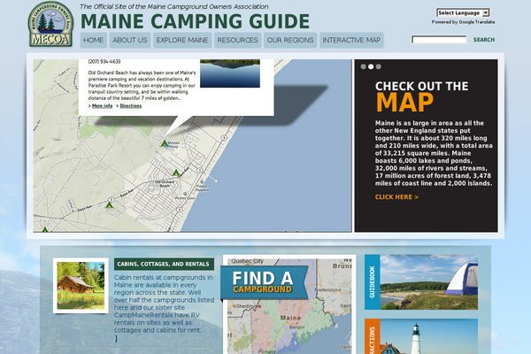 Directory theme site design template sample