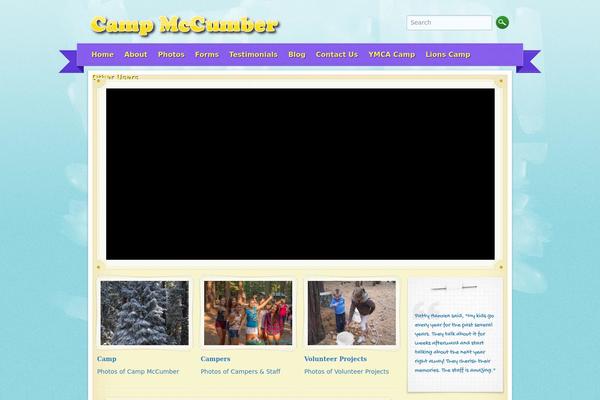 Kiddo theme site design template sample
