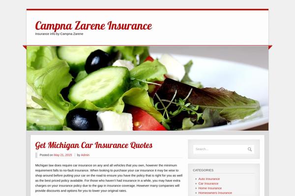 zeeTasty theme site design template sample