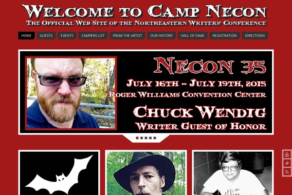 Parabola theme site design template sample