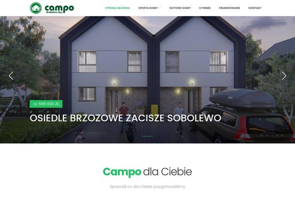 Wp Estate theme site design template sample