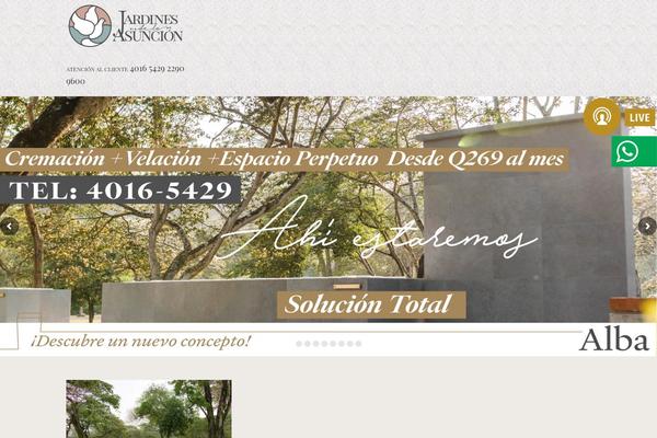 camposantojardines.com site used Jardines_asuncion