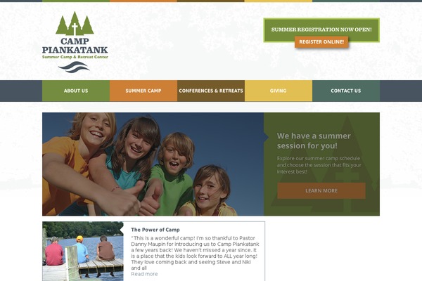 camppiankatank.org site used Piankatank