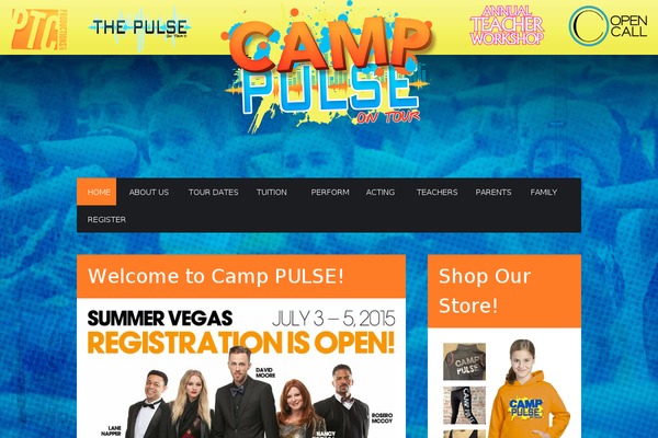 Stereo Club theme site design template sample