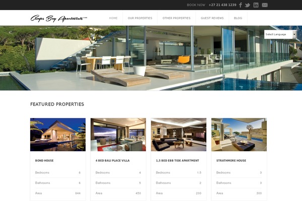 campsbayapartments.com site used Cba