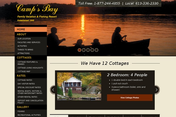 campsbaycottages.com site used Campsbay