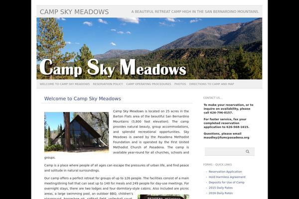 picolight theme site design template sample