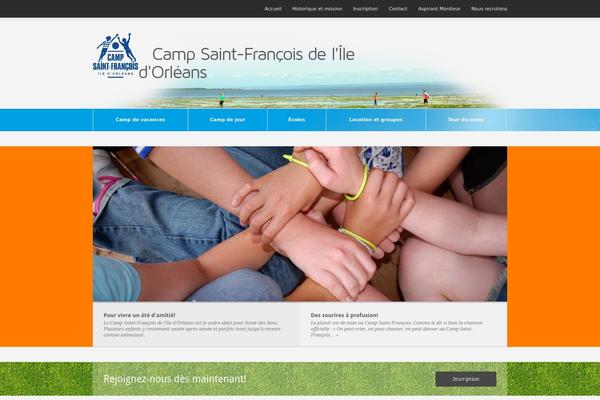 Pitch theme site design template sample