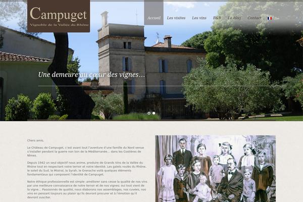White Rock theme site design template sample