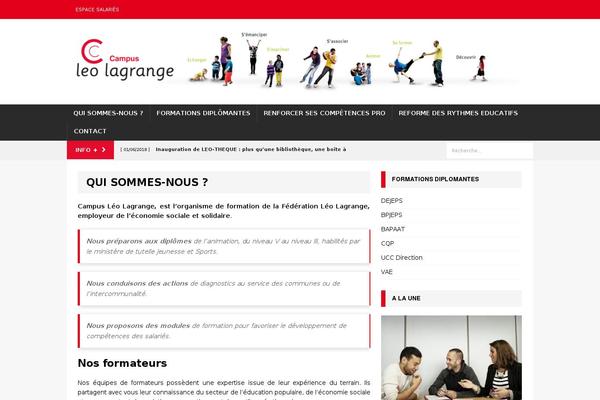 MH Magazine theme site design template sample