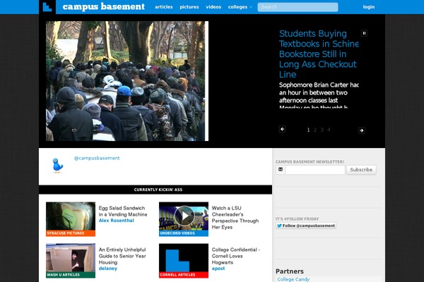 Cb theme site design template sample
