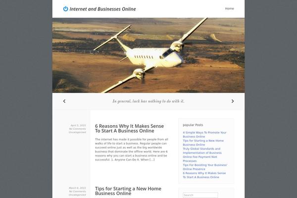 Clearly theme site design template sample