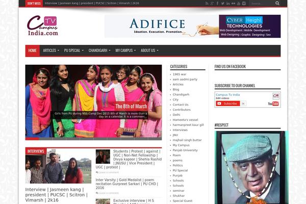Jarida-goldtheme.net theme site design template sample