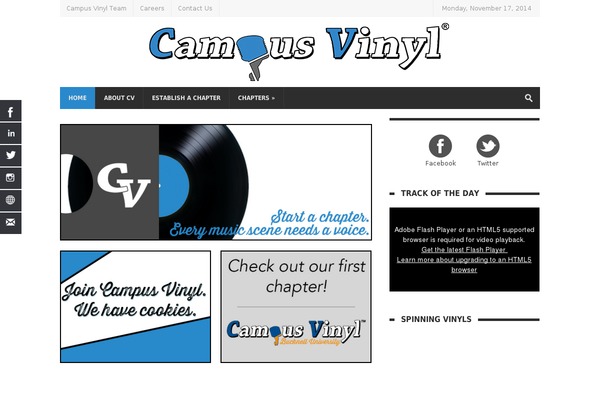 campusvinyl.com site used Magzimize