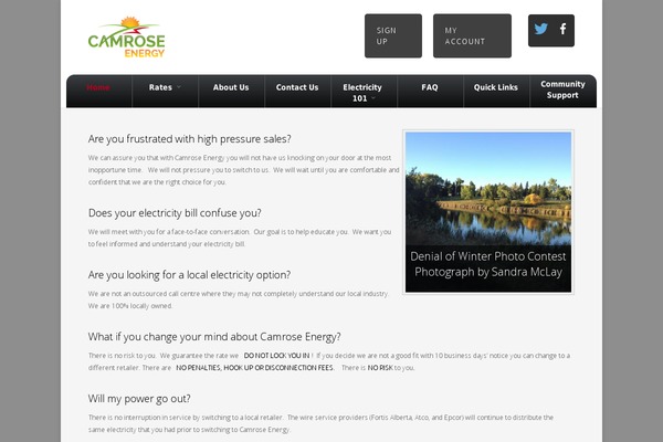 Site using Ocean-side-panel plugin