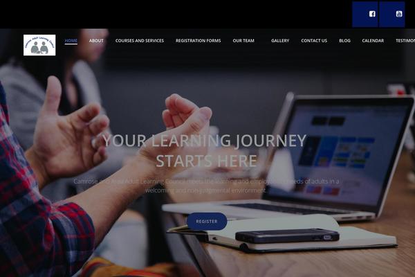 Site using Colibri-page-builder plugin