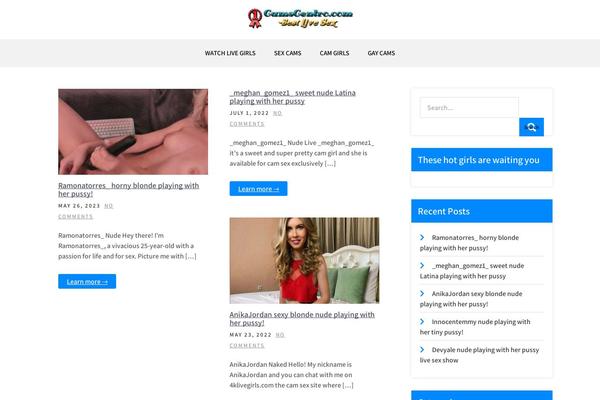 Grace News theme site design template sample
