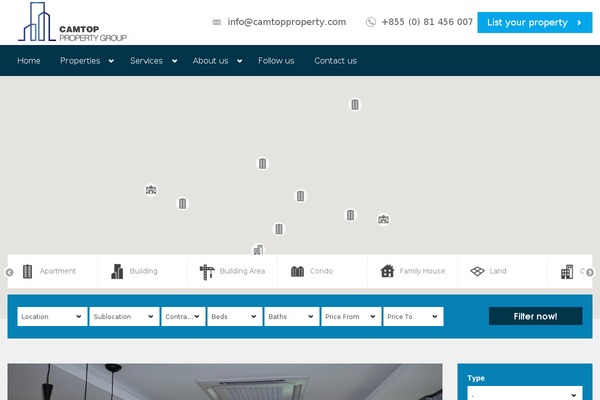 Realia theme site design template sample