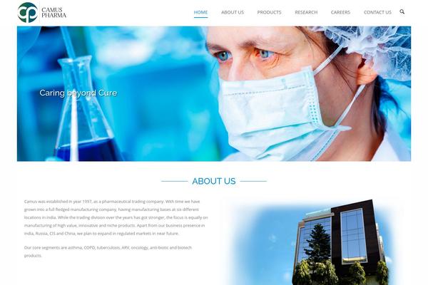 Reverie theme site design template sample