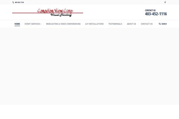 The7 theme site design template sample