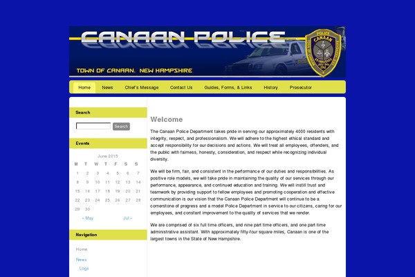 Custom Community theme site design template sample
