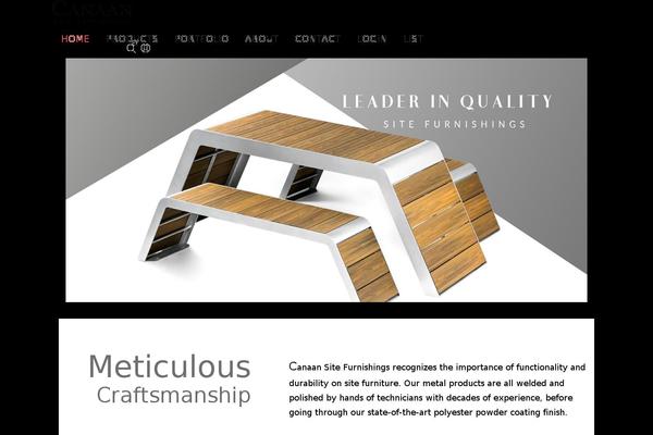 canaansitefurnishings.com site used Claue