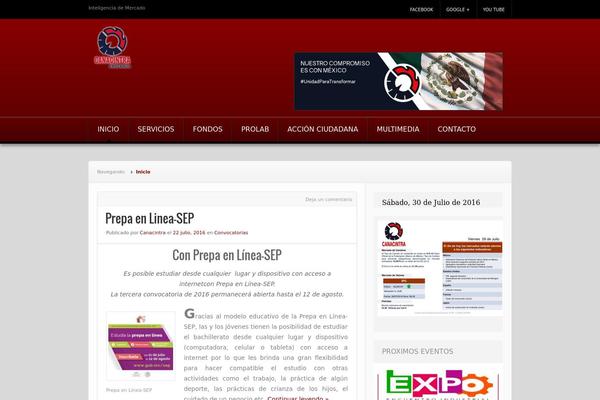 WEN Business theme site design template sample