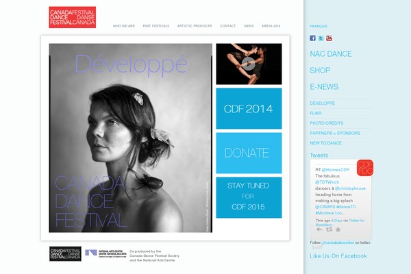 Dance theme site design template sample