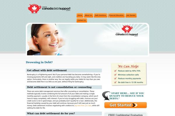 canadadebtsupport.com site used Cds