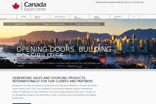 X Child theme site design template sample