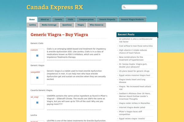 Citizen Journal theme site design template sample